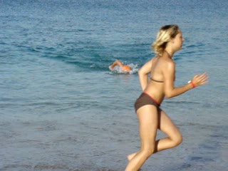Beach runner